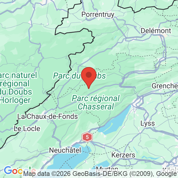 Carte de l'activité