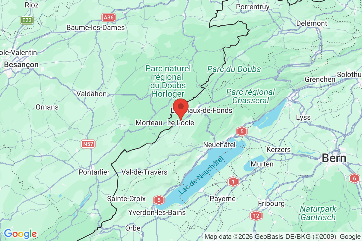Carte de l'activité