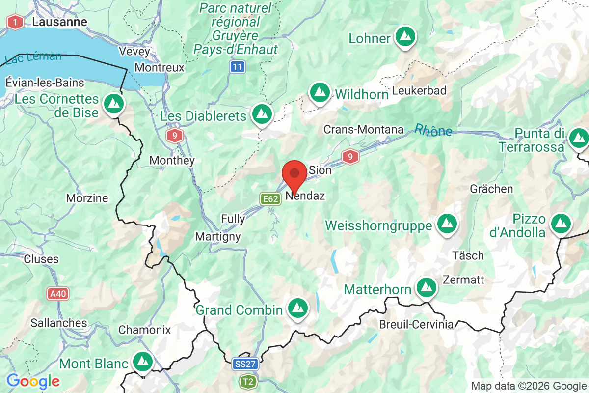 Carte de l'activité