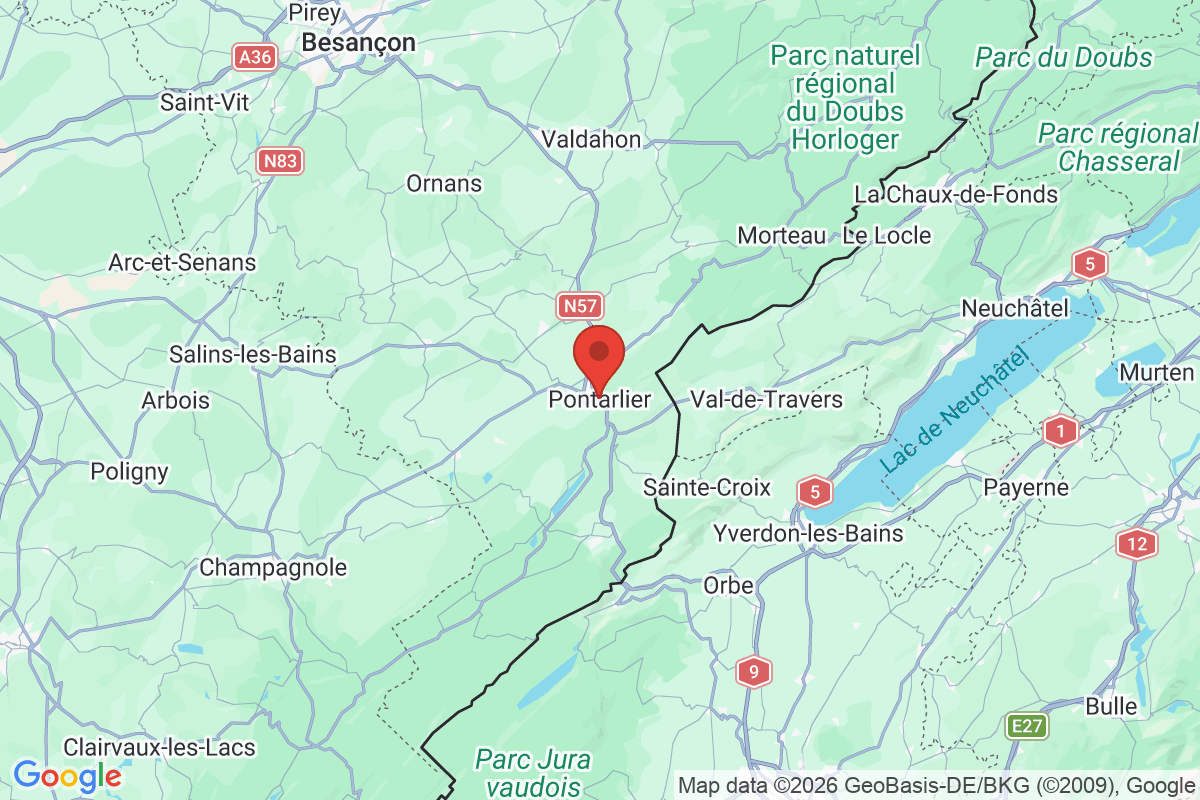 Carte des activités