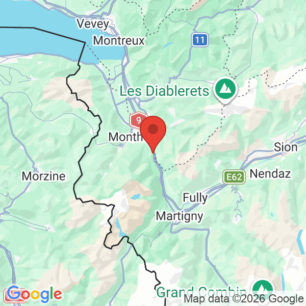 Carte de l'activité