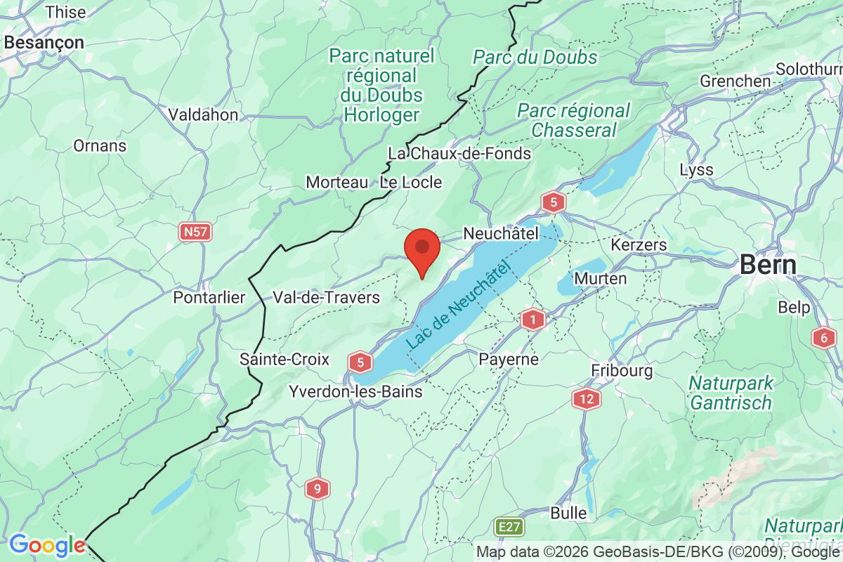 Carte de l'activité