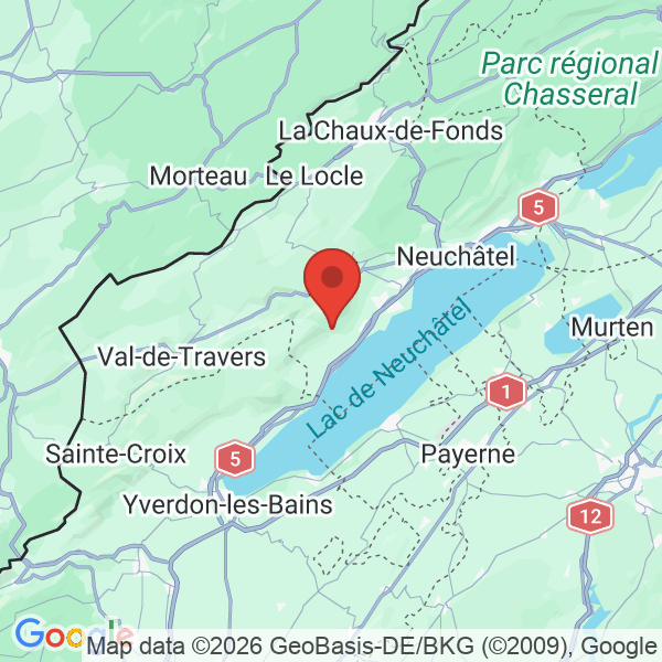 Carte de l'activité