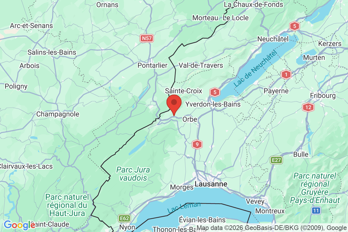 Carte de l'activité