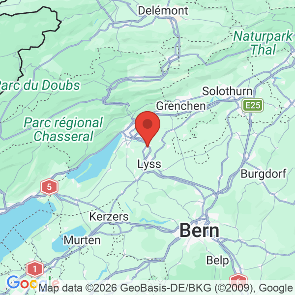 Carte de l'activité