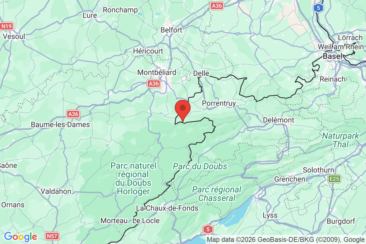 Carte de l'activité