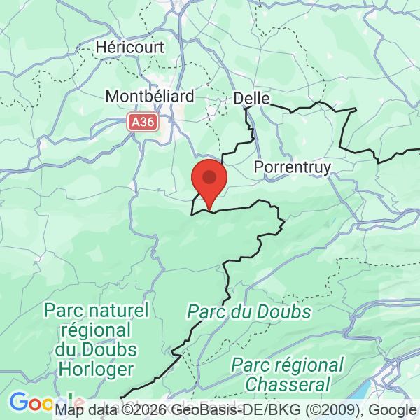 Carte de l'activité