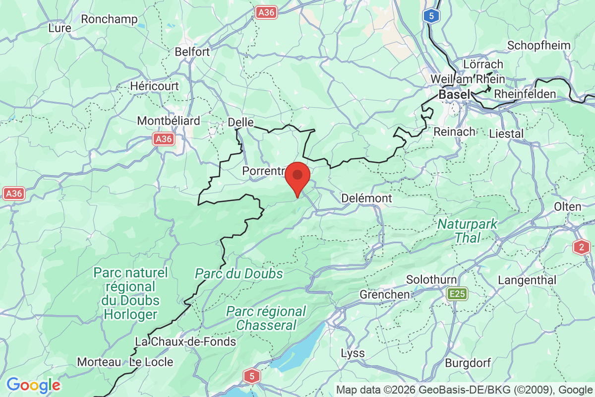 Carte de l'activité