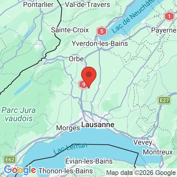 Carte de l'activité