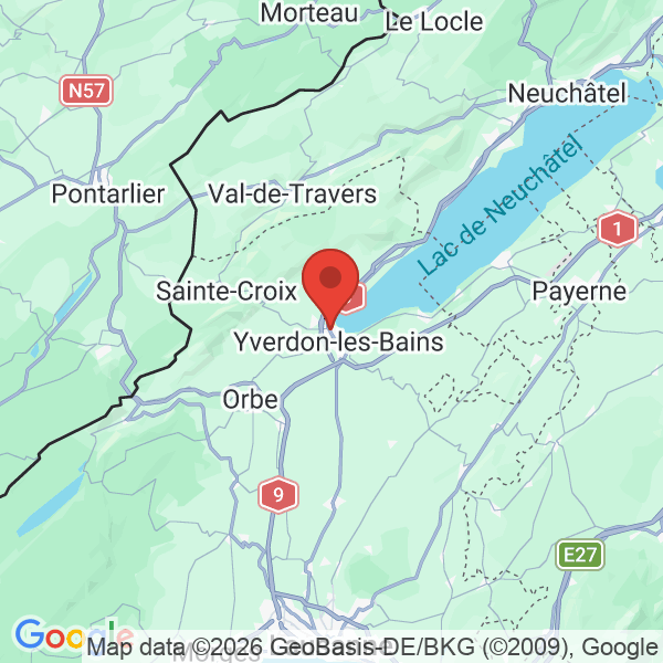 Carte de l'activité