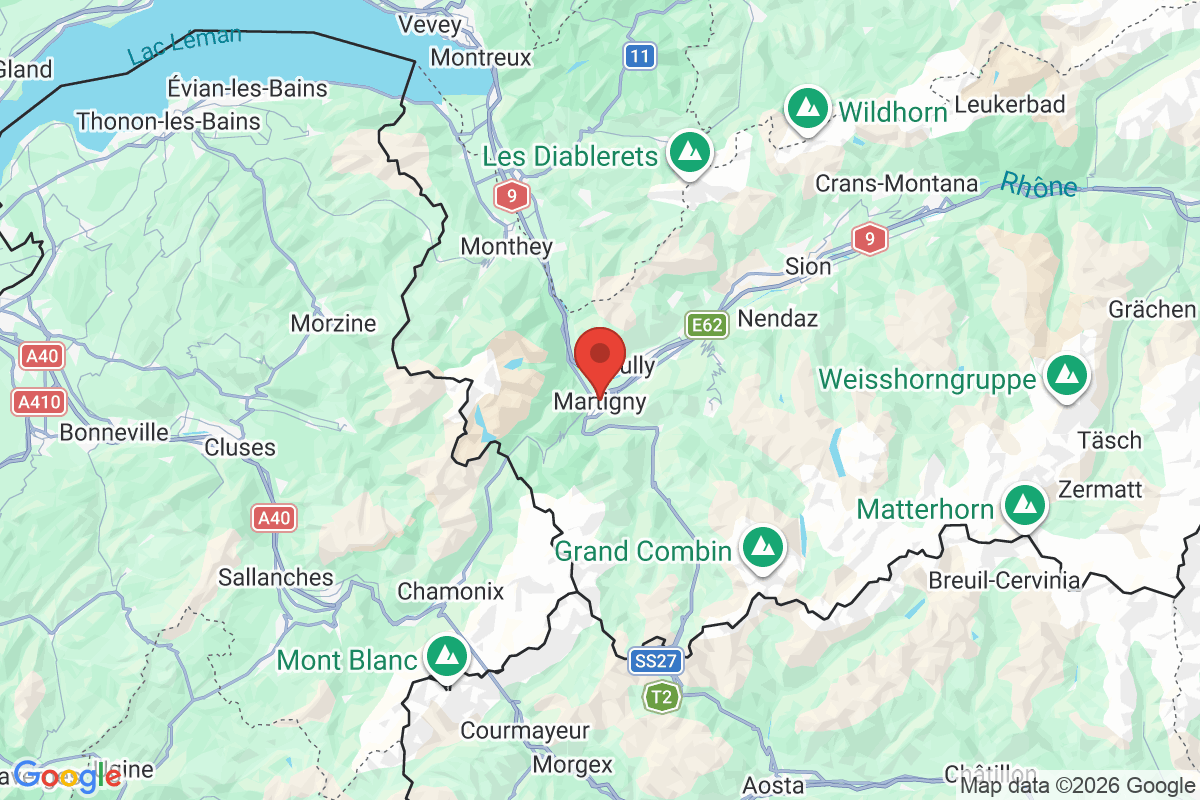 Carte de l'activité