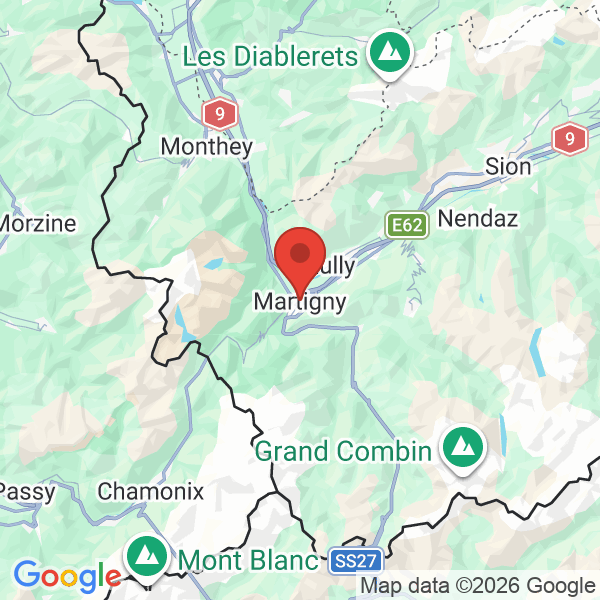 Carte de l'activité