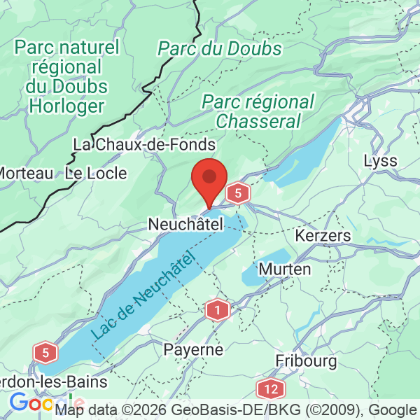 Carte de l'activité