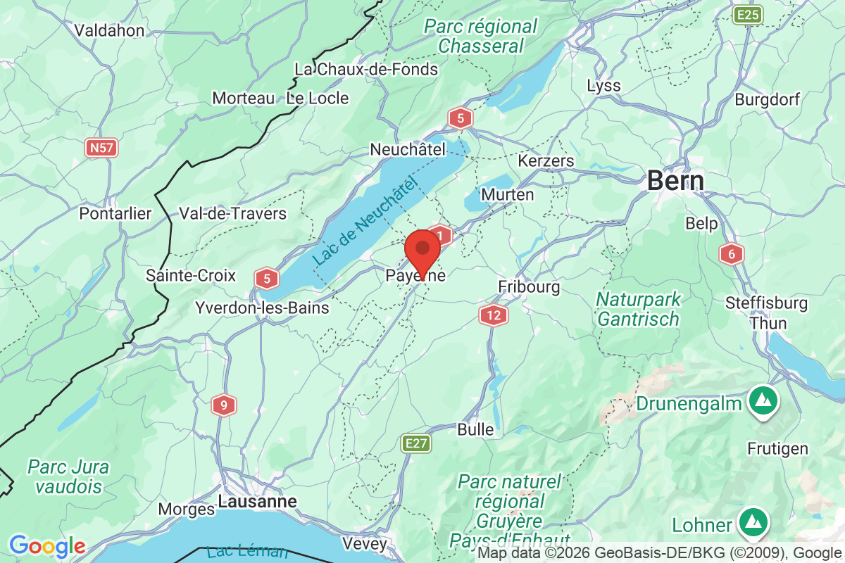 Carte de l'activité