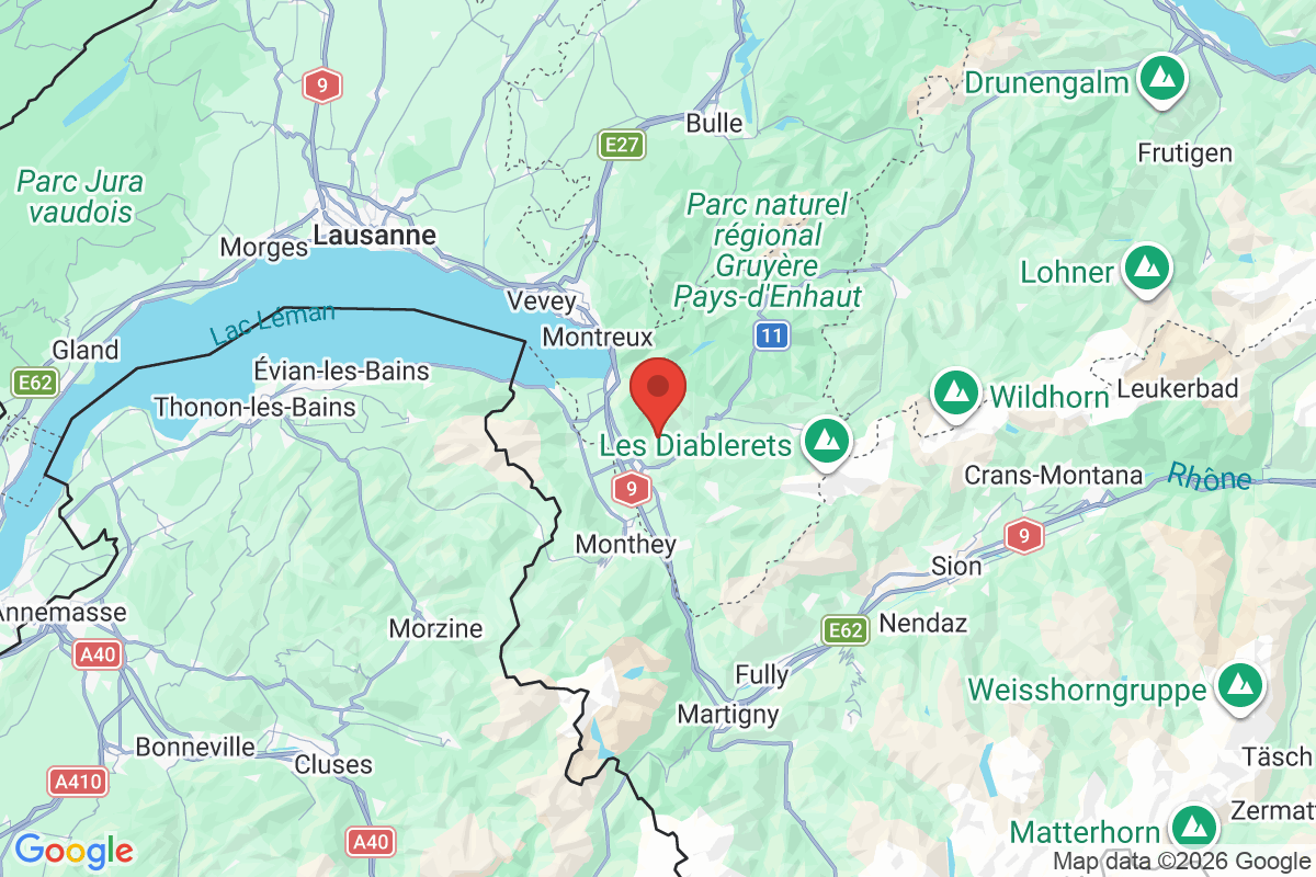 Carte de l'activité