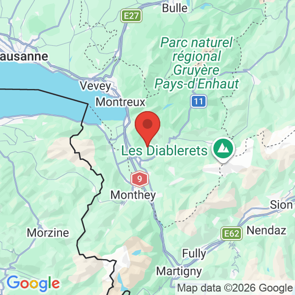 Carte de l'activité