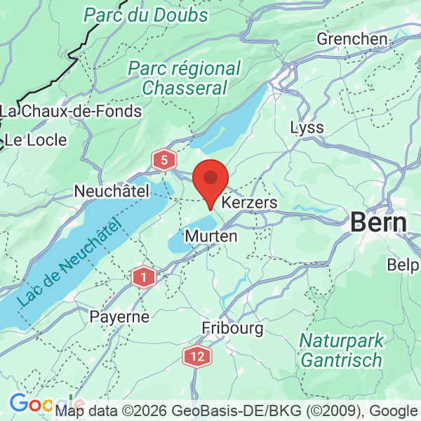 Carte de l'activité