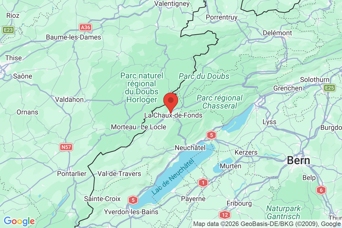 Carte de l'activité