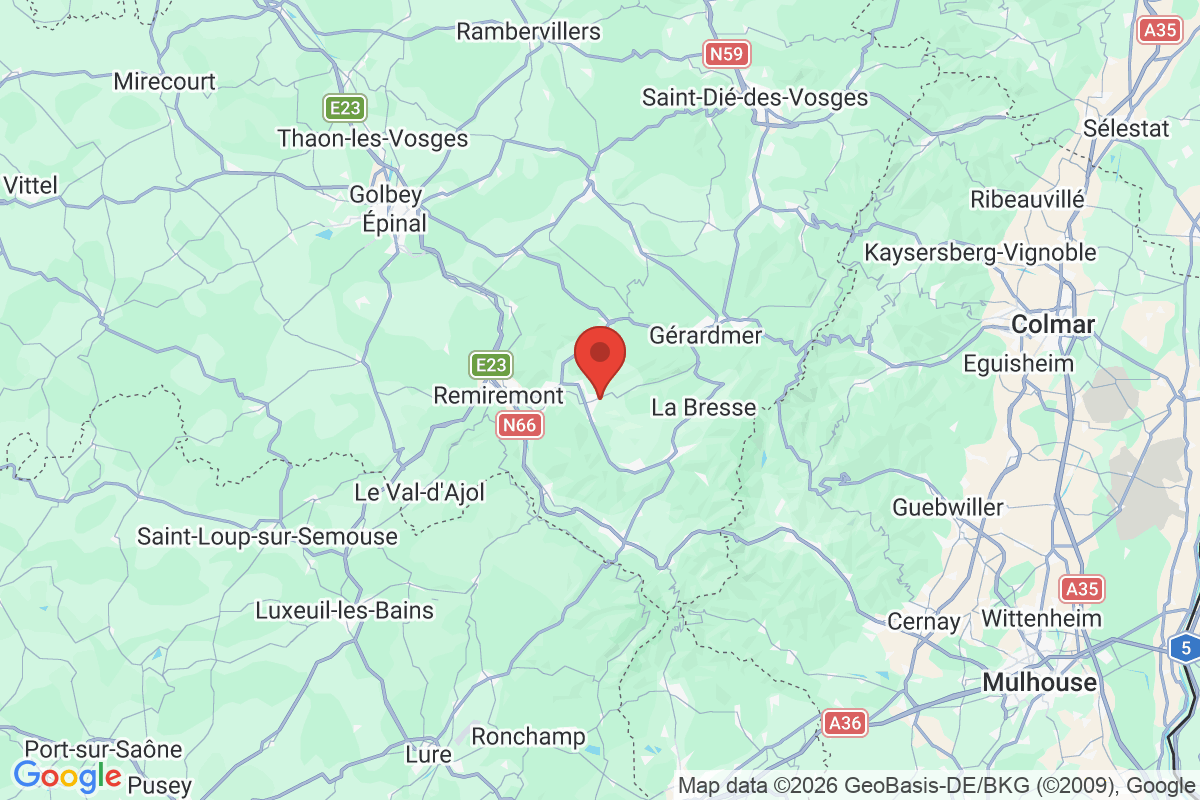Carte de l'activité