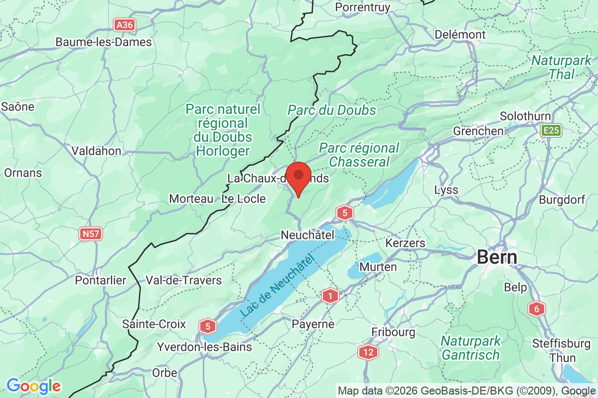 Carte de l'activité