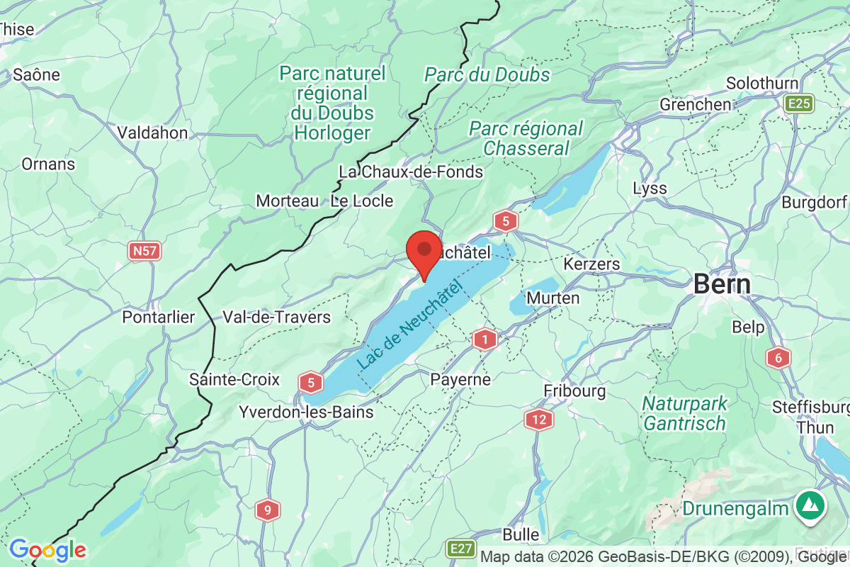 Carte de l'activité