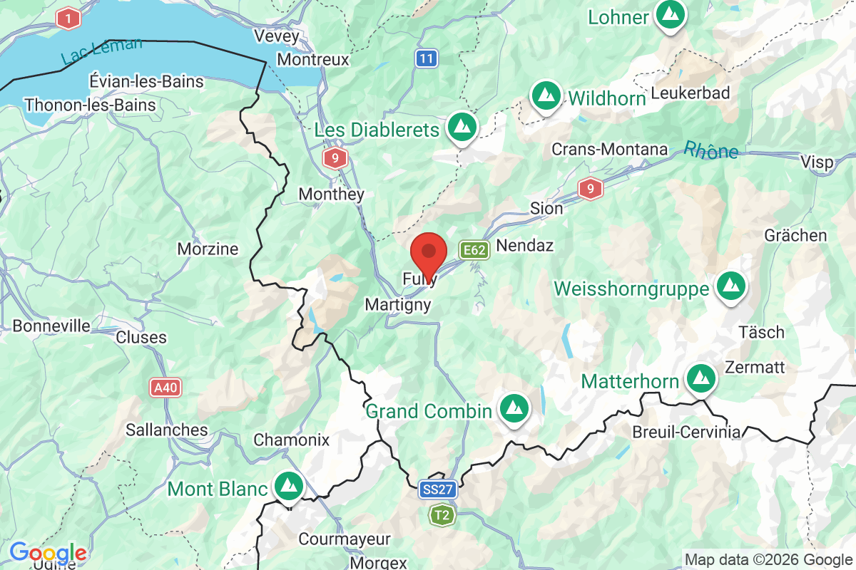 Carte de l'activité