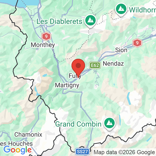 Carte de l'activité