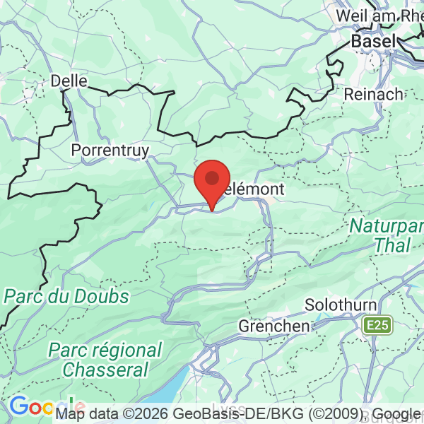 Carte de l'activité