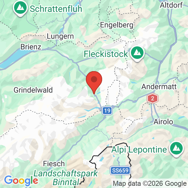 Carte de l'activité