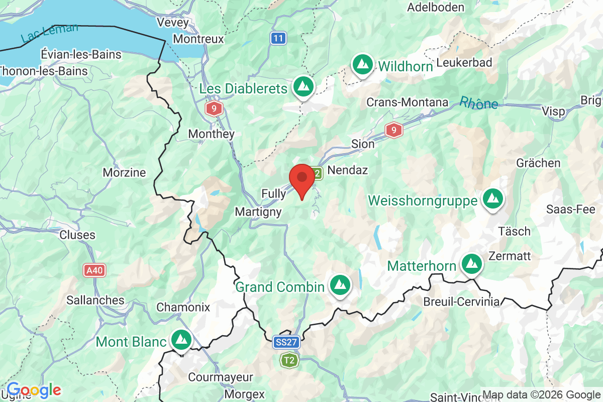 Carte de l'activité