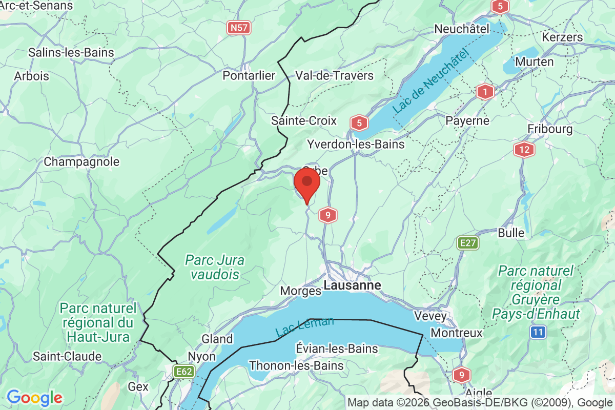 Carte de l'activité