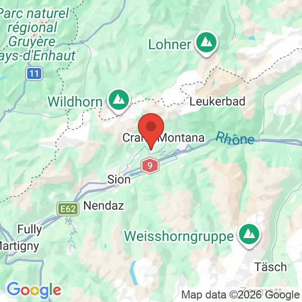 Carte de l'activité