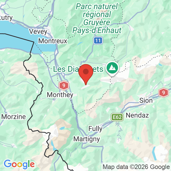 Carte de l'activité