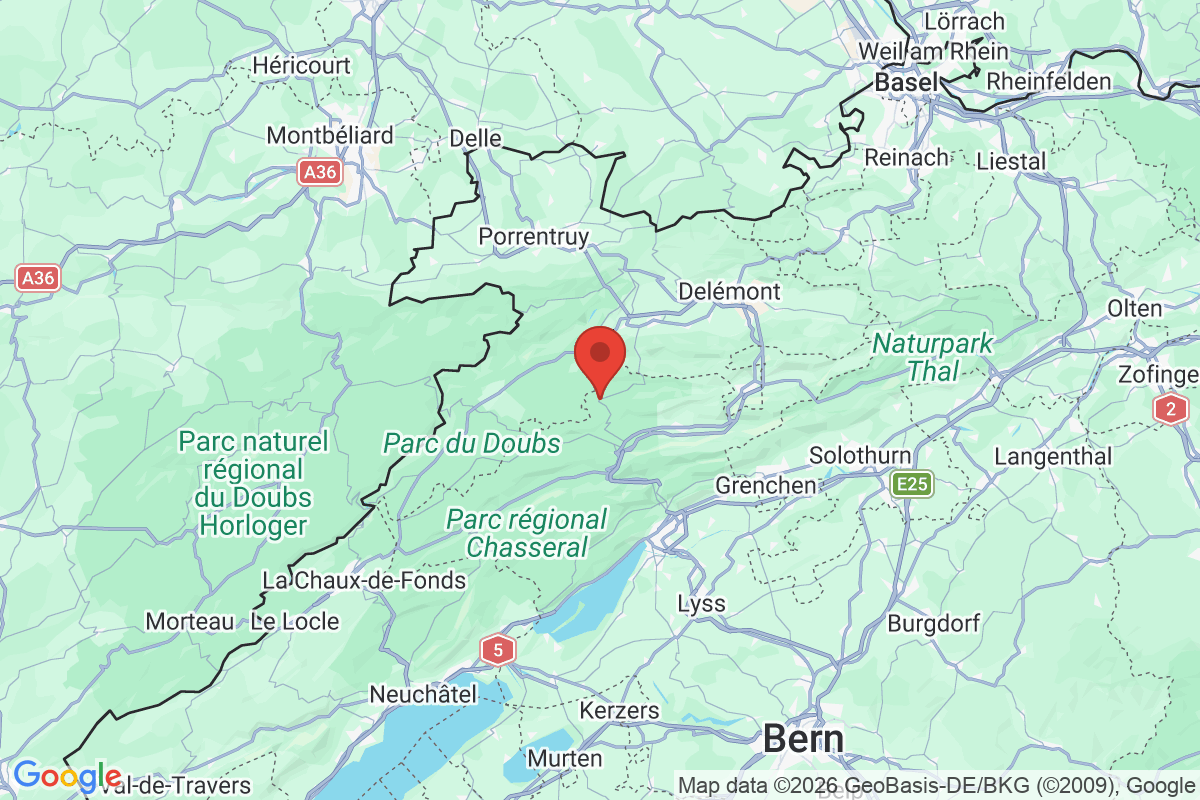 Carte de l'activité
