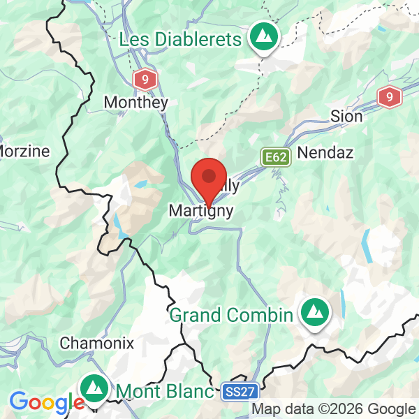 Carte de l'activité