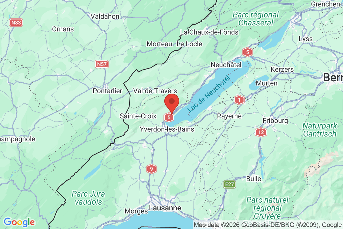 Carte de l'activité