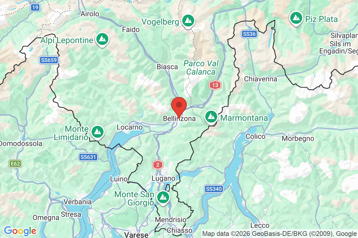 Carte de l'activité