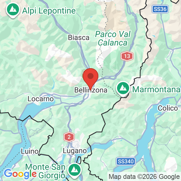 Carte de l'activité