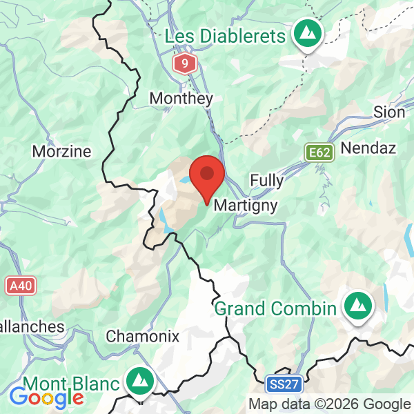 Carte de l'activité