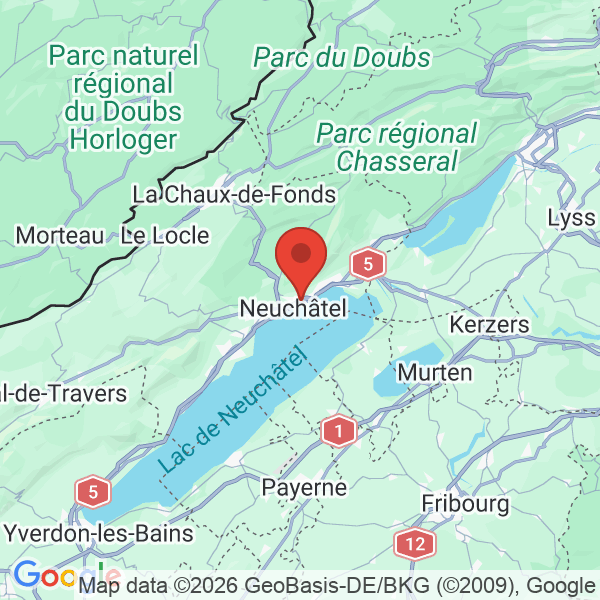 Carte de l'activité