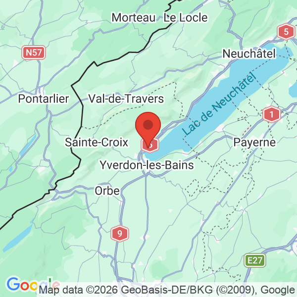 Carte de l'activité