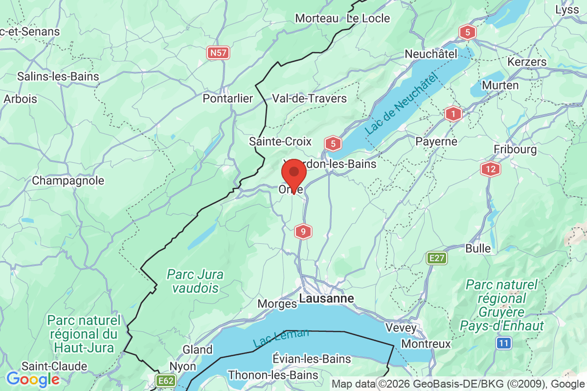 Prévisualisation de la carte