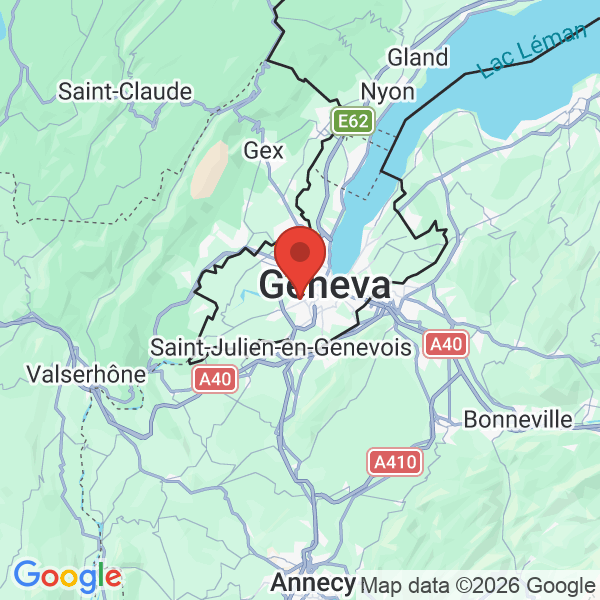 Carte de l'activité
