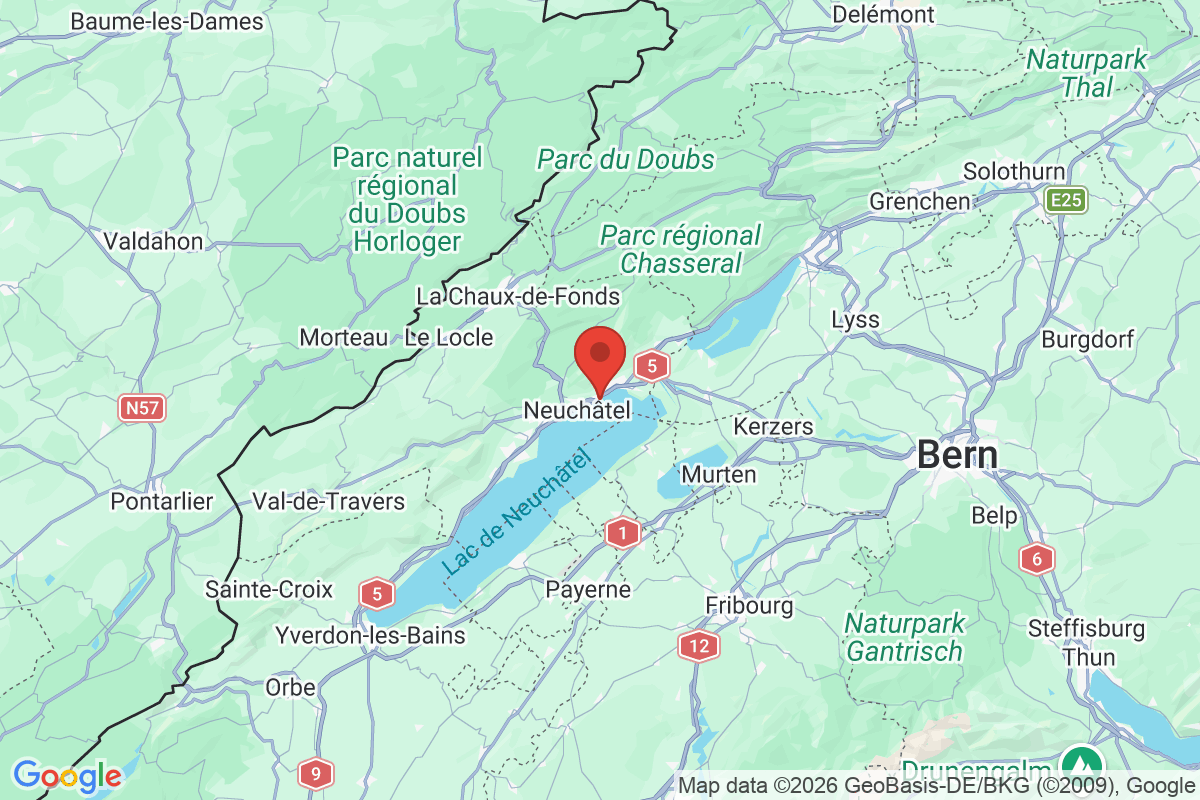 Carte de l'activité