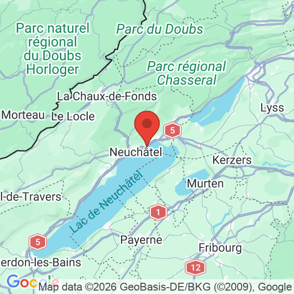 Carte de l'activité