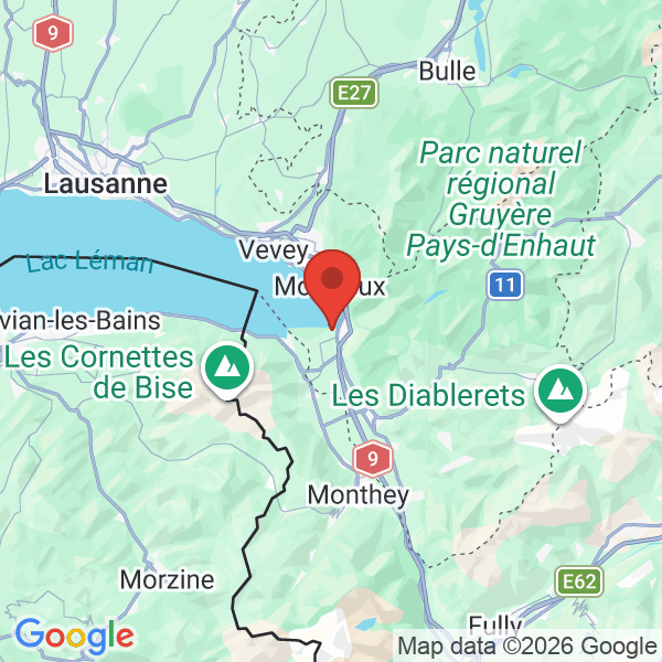 Carte de l'activité