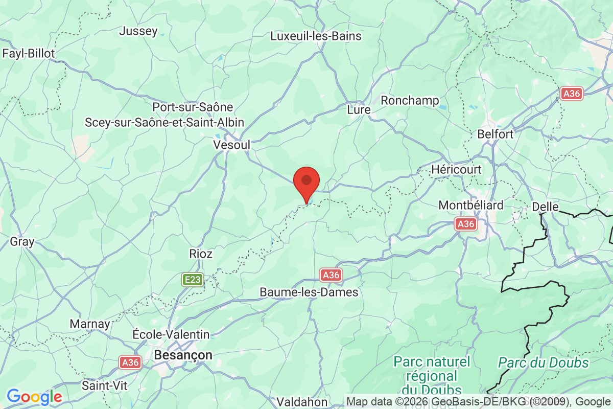 Carte de l'activité