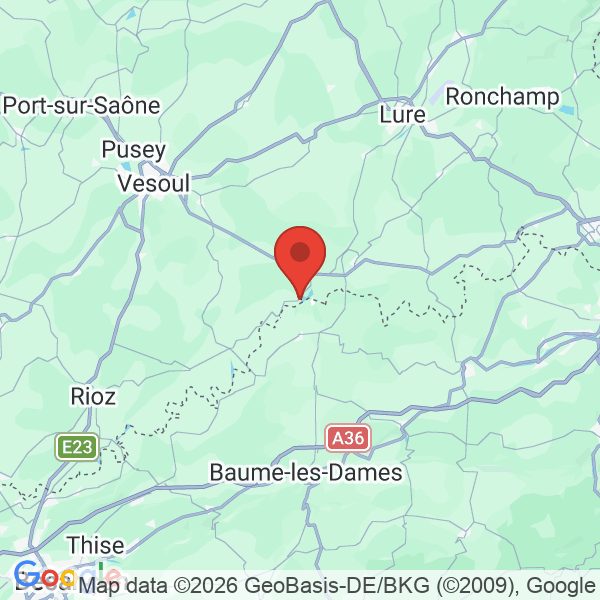 Carte de l'activité