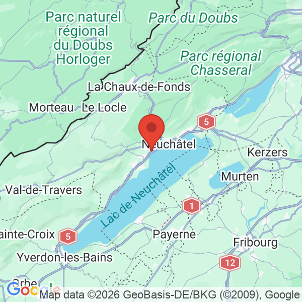 Carte de l'activité