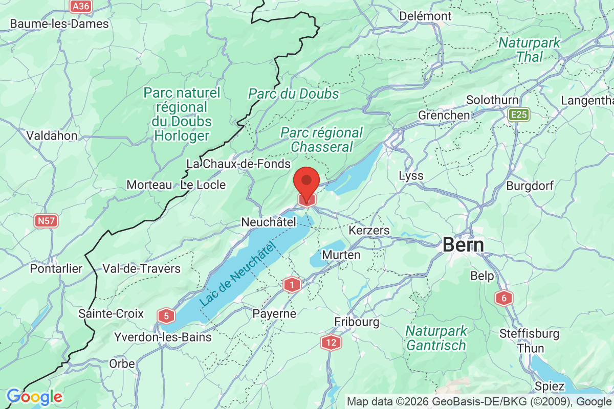 Carte de l'activité